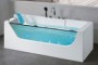 Гидромассажная ванна со шторкой EAGO AM127JDCW1Z (L)